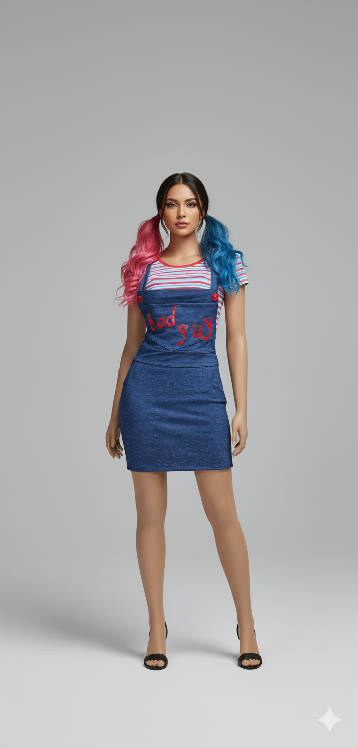 Disfraz de "Bad Guy" (Inspirada en Chucky)