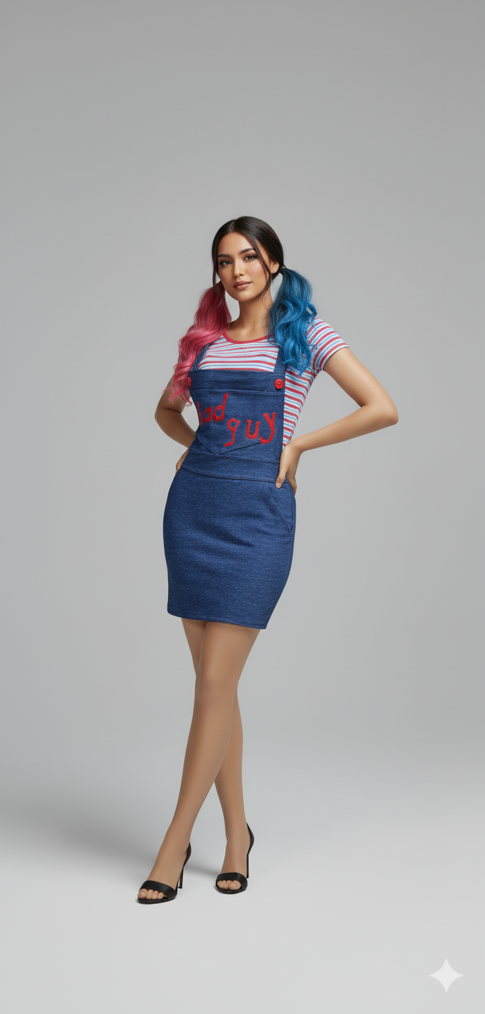 Disfraz de "Bad Guy" (Inspirada en Chucky)