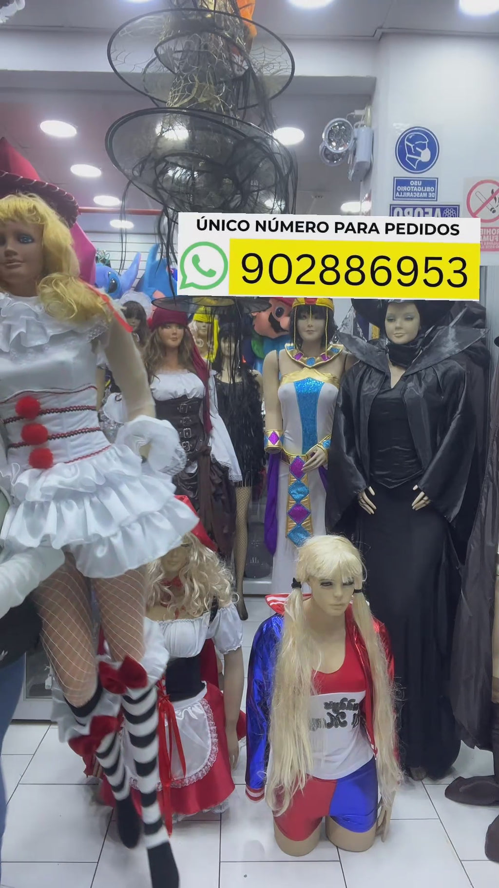 Disfraz de Payasa Macabra (Girl IT)